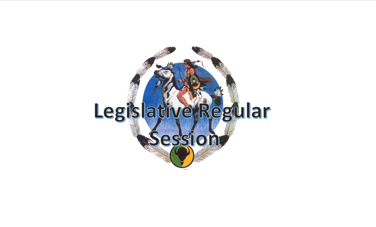 Kiowa Tribe Legislature Regular Session LXX Kiowa Tribe